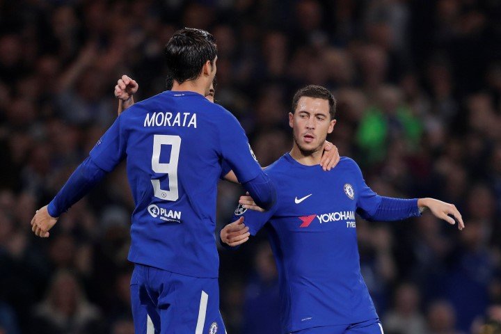 Alvaro Morata Top five quotes about Eden Hazard Chelsea