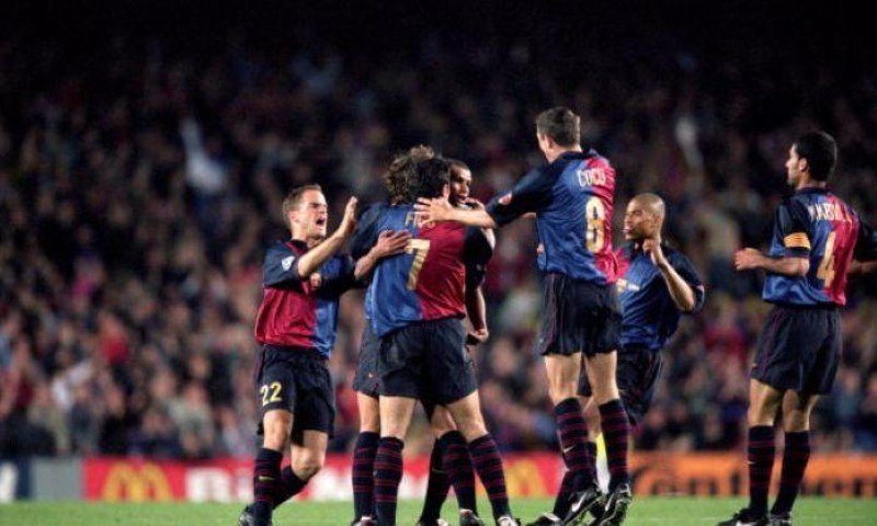 Chelsea FC Biggest loss Champions League Barcelona 2000