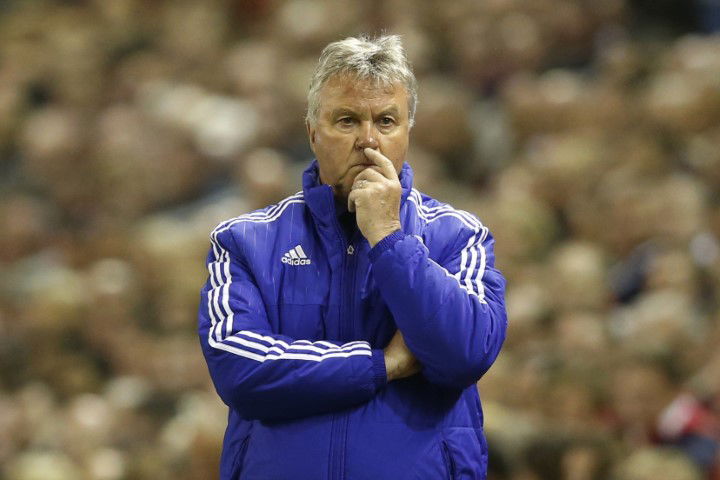 Chelsea FC most attacking managers Guus Hiddink