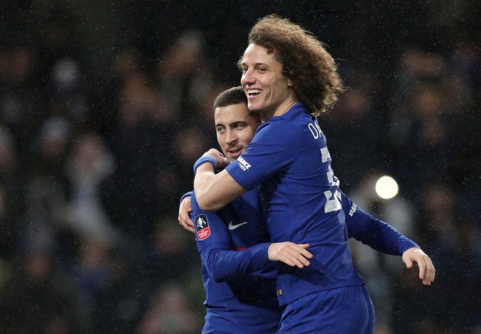 David Luiz Top five tallest Chelsea players in the 2017/18 squad eden hazard