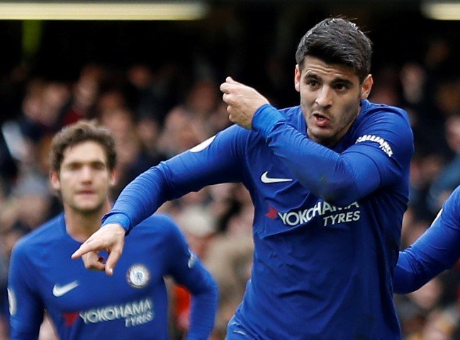 Top five most valued Chelsea players 2018 Alvaro Morata