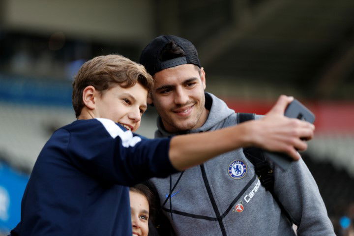 Alvaro Morata Most handsome Chelsea players