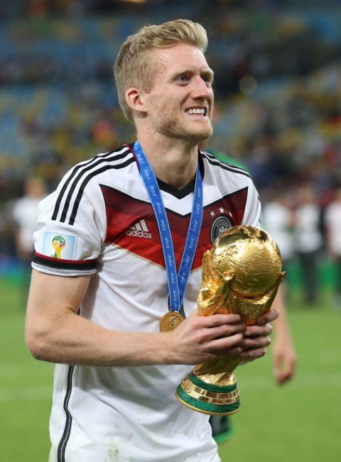 Andre Schurrle is one of the Chelsea players that have won the World Cup