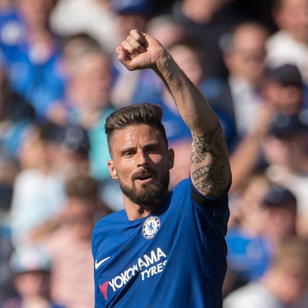 Chelsea FC olivier giroud tattoo