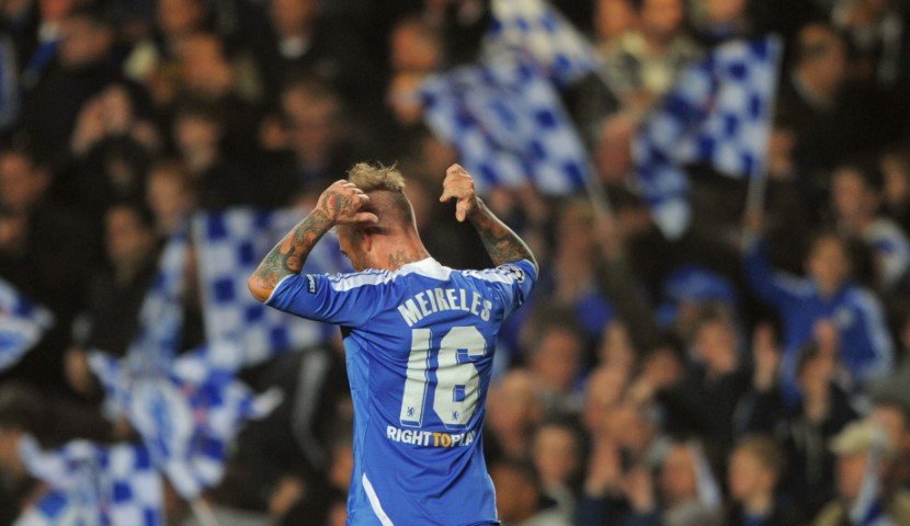 Chelsea players with tattoos Raul Meireles