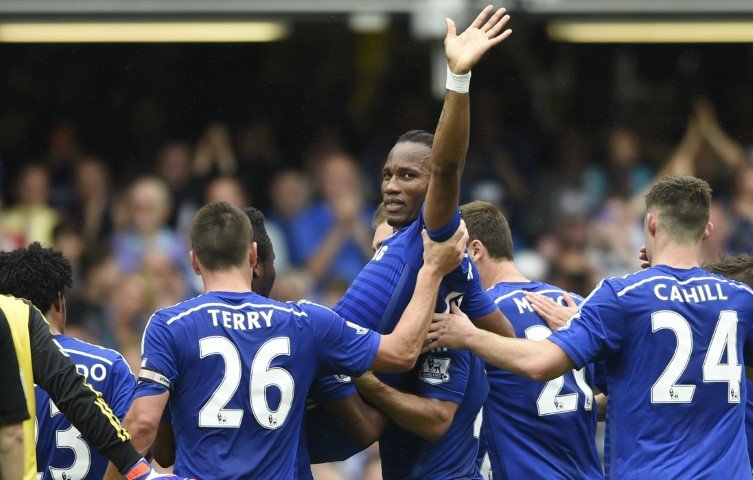 Didier Drogba is one of the most famous Chelsea players ever