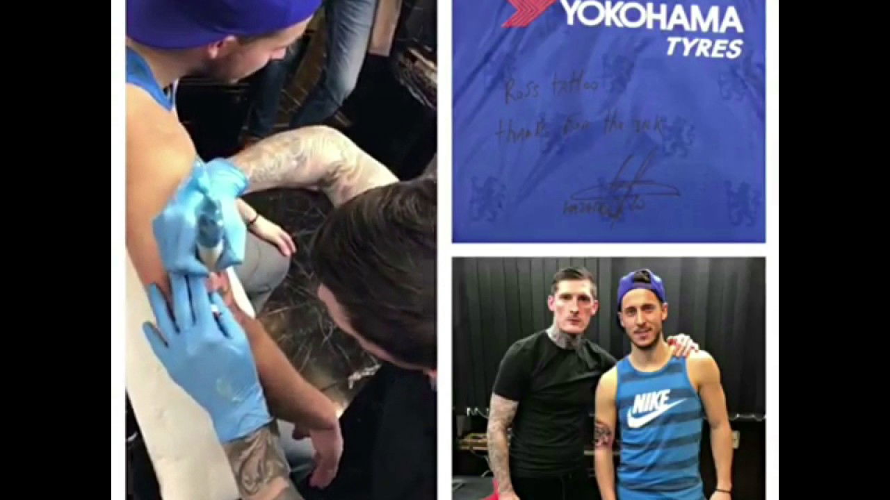 Eden Hazard tattoo