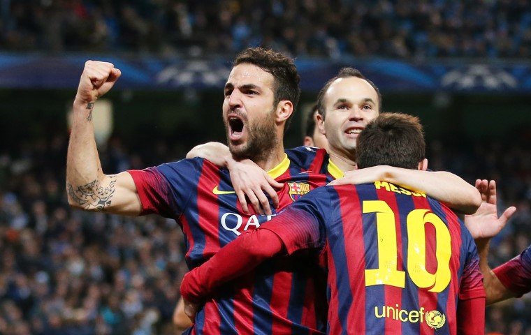 Players who have played for Chelsea and Barcelona Cesc Fabregas