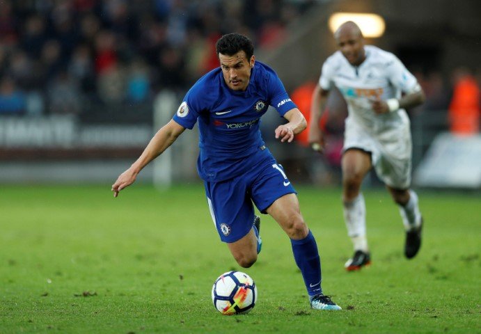 Players who have played for Chelsea and Barcelona Pedro