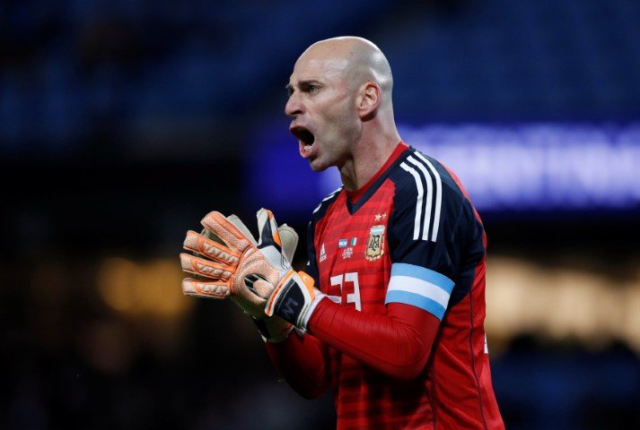 Willy Caballero Chelsea players in World Cup 2018