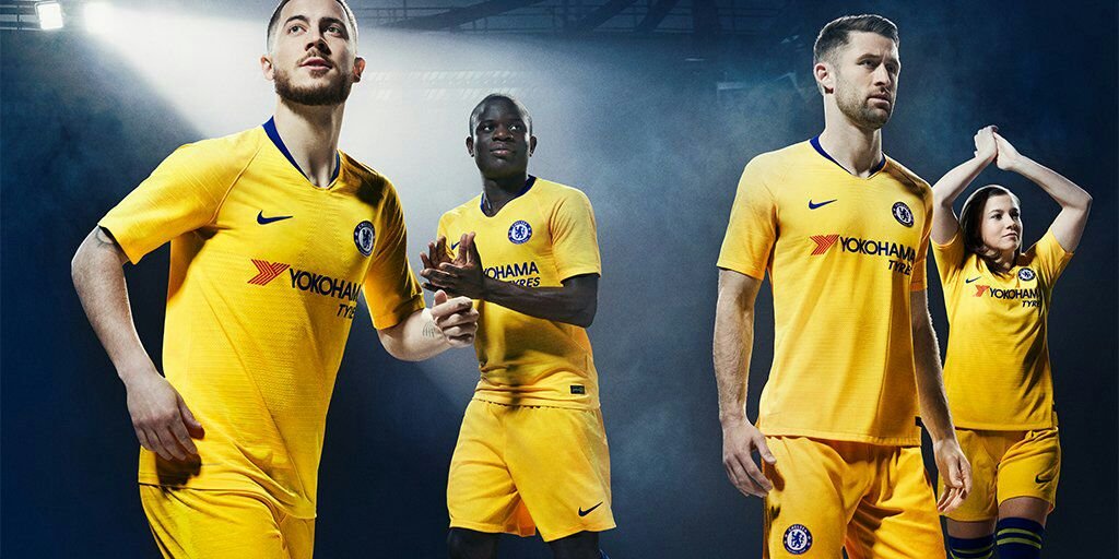 Chelsea unveil their away kit for the upcoming season