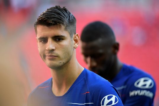 Alvaro Morata has hailed Chelsea's new signing