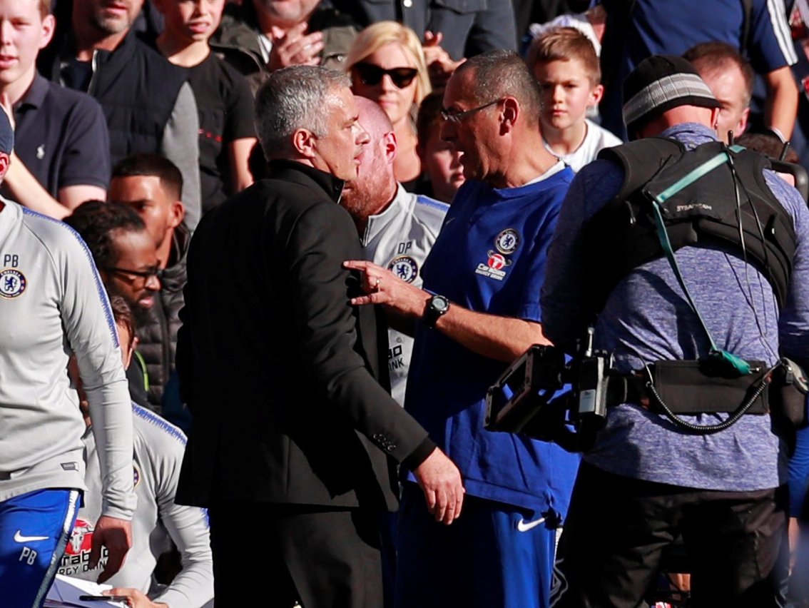 Sarri says Chelsea fans must respect Mourinho