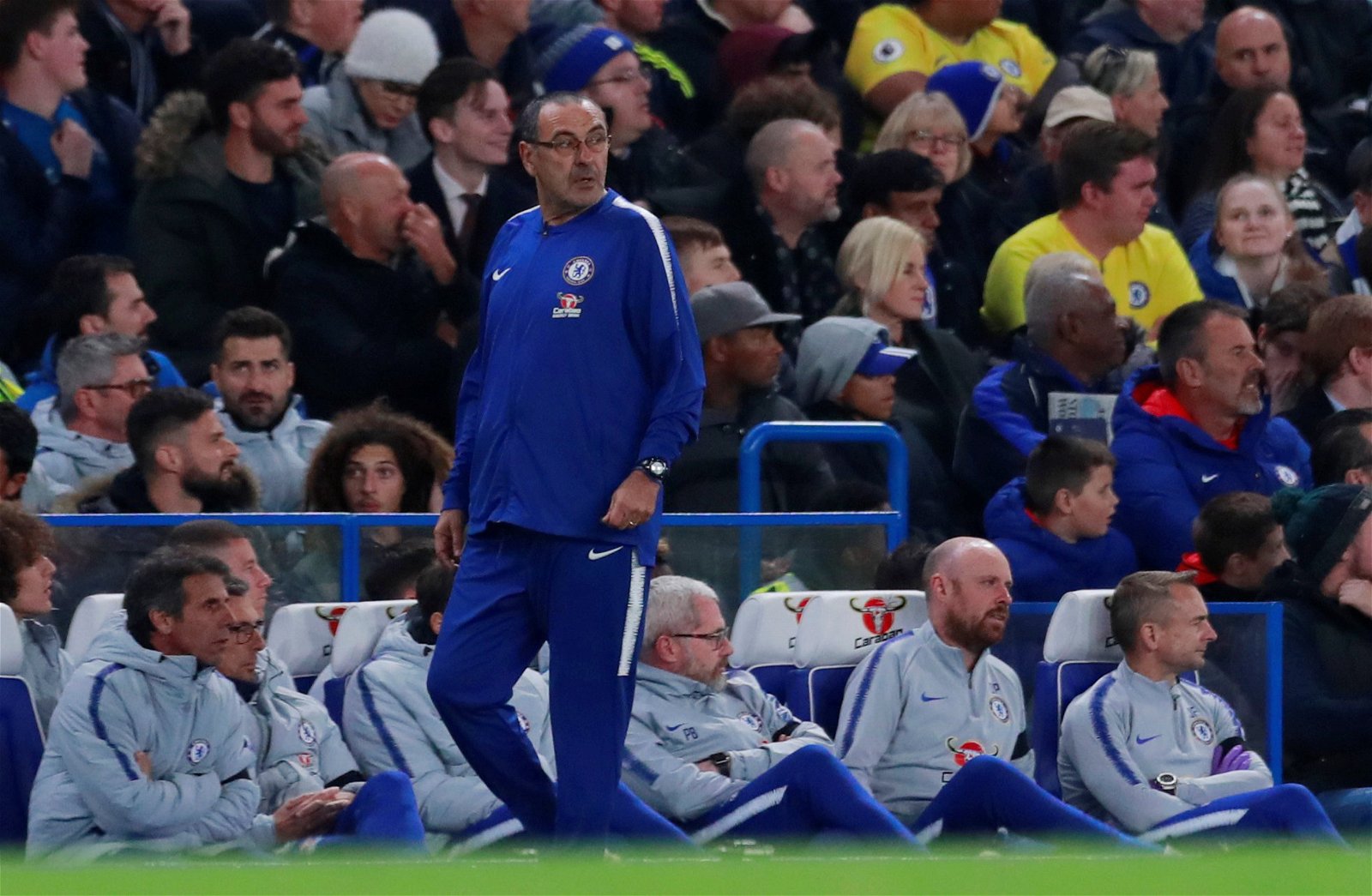 Maurizio Sarri says where Chelsea must improve