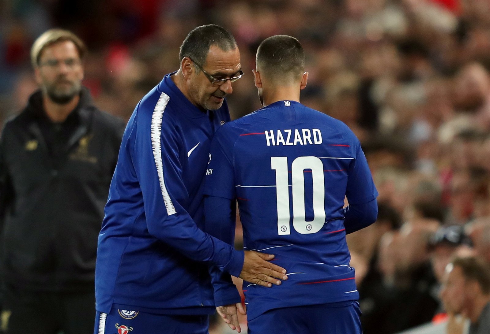 Maurizio Sarri Wants Eden Hazard Issue To Be Resolved As Quickly As Possible