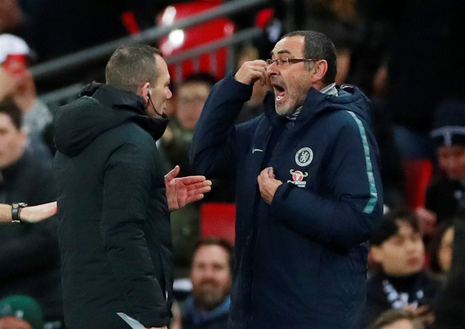 Maurizio Sarri Not Happy With The Implementation Of VAR Following Tottenham Hotspur Defeat
