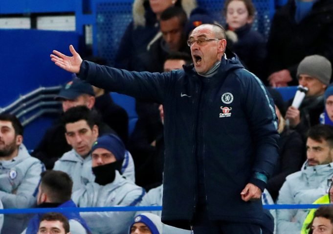 Maurizio Sarri says Chelsea are not ready to drop 4-3-3