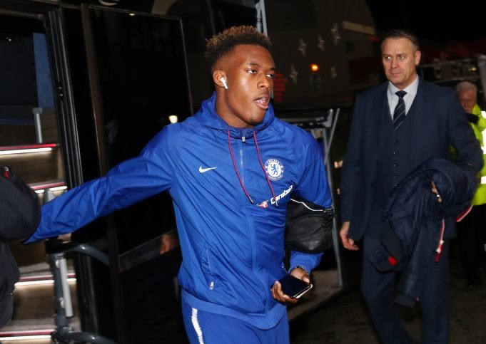 Sarri reveals why he left Hudson-Odoi out of the squad against Bournemouth