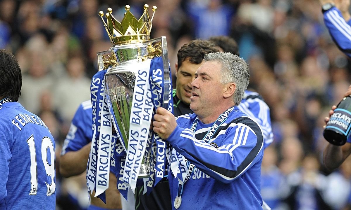 Chelsea FC managers since 2010 Carlo Ancelotti
