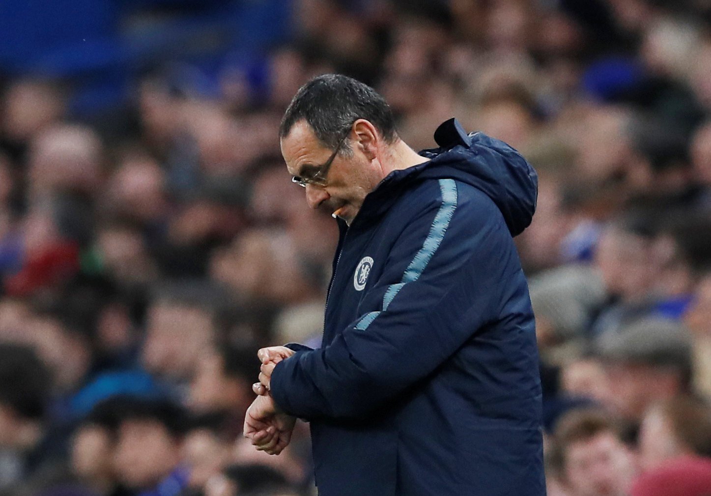 Sarri urges Chelsea to be patient with him