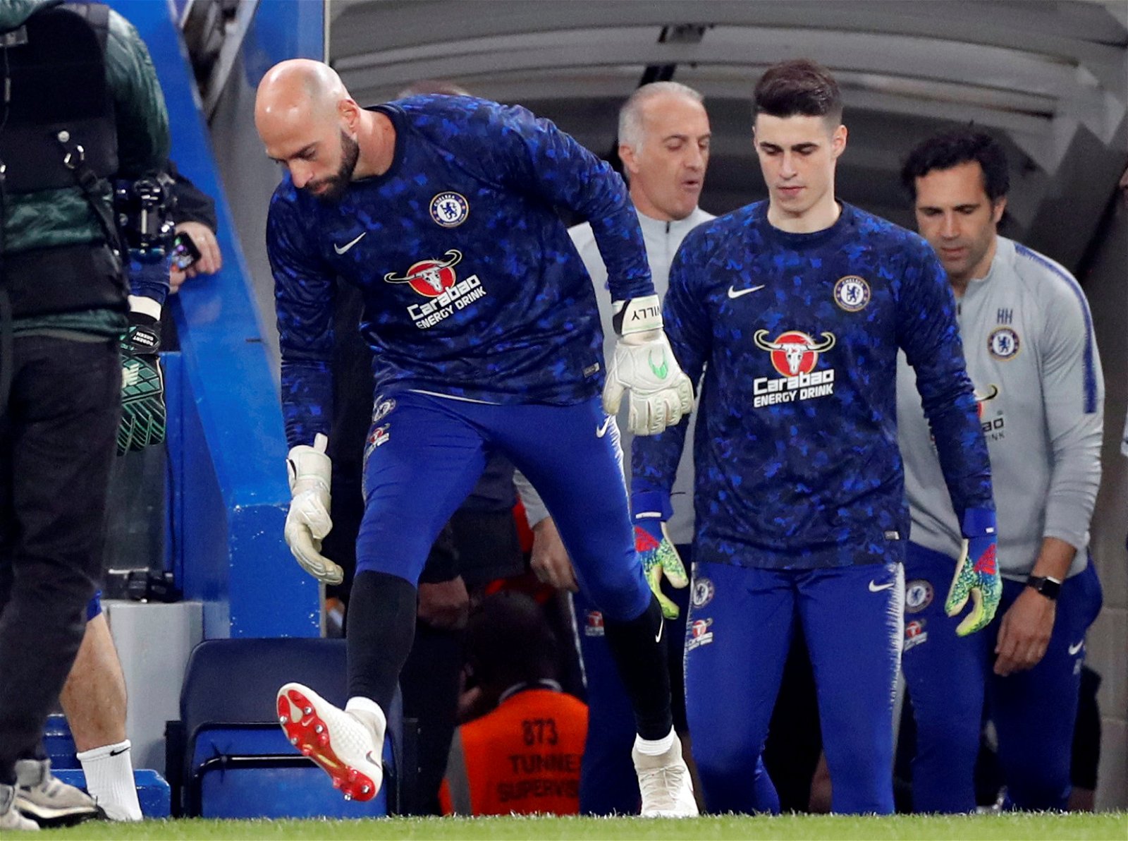 Caballero reveals what he said to Kepa after he was dropped