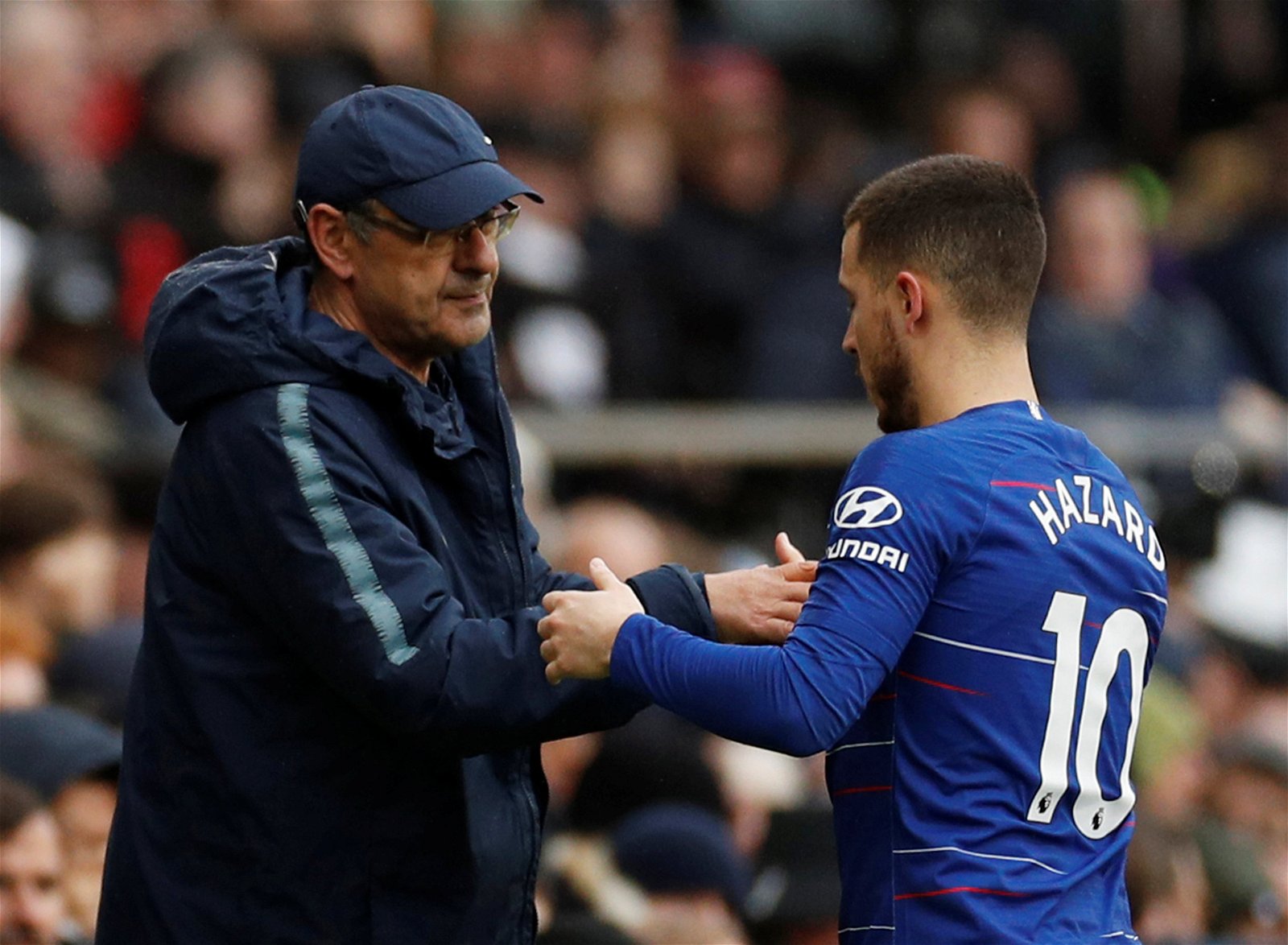 Sarri not worried about Hazard's future at Chelsea
