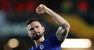 Giroud frustrated at Chelsea