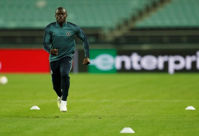 N'Golo Kante Has 50/50 Chance Of Playing In The Europa Final - Maurizio Sarri
