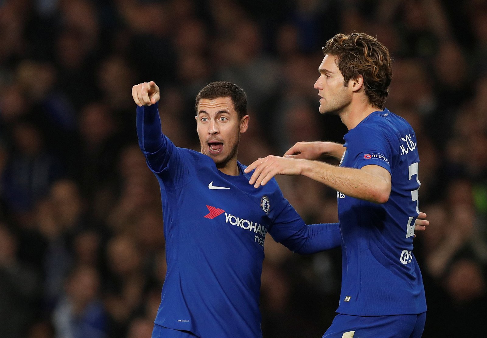 Eden Hazard urges Real Madrid to take former Chelsea teammate Marcos Alonso