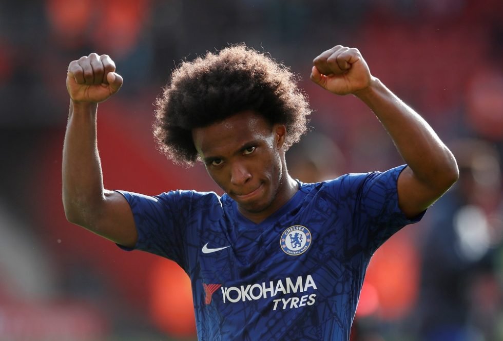Willian hails Chelsea "mentality" as main reason for Spurs win