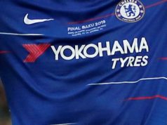 How will Chelsea's jersey look with the new Three sponsor