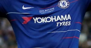 How will Chelsea's jersey look with the new Three sponsor