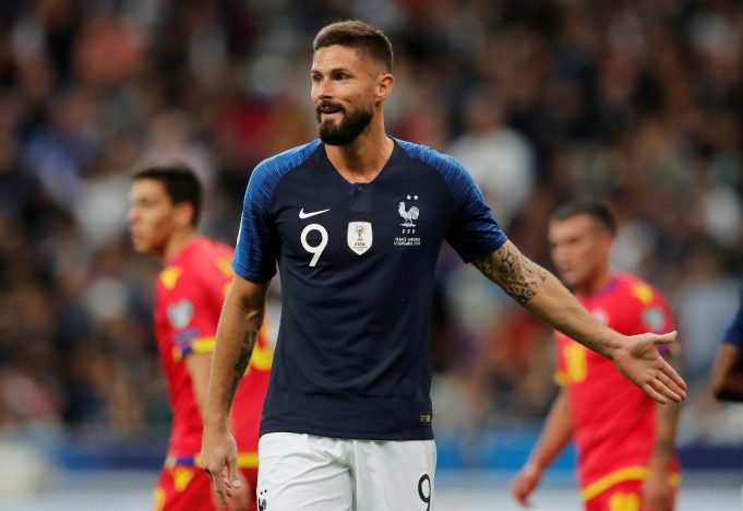Lazio agree deal with Chelsea outcast Olivier Giroud