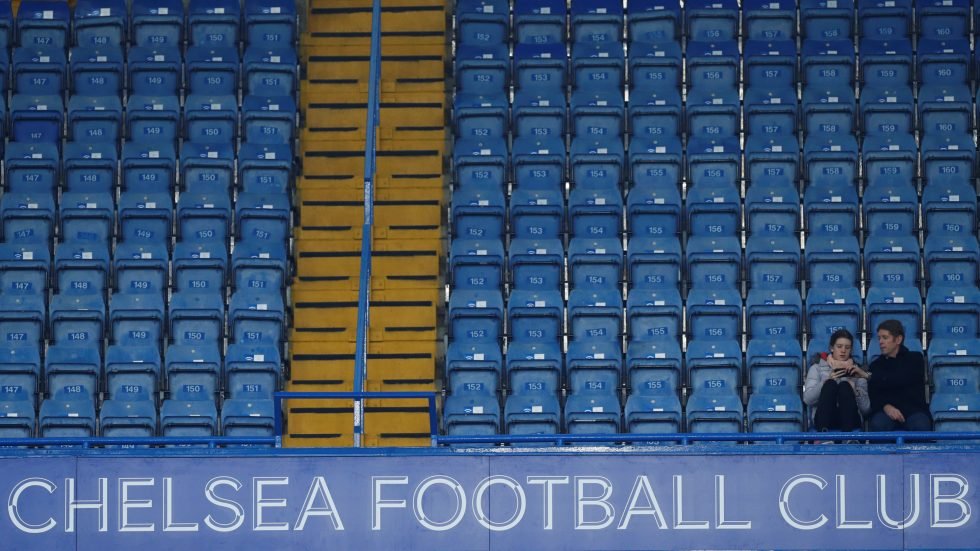 Behind closed doors: No more watching Chelsea live