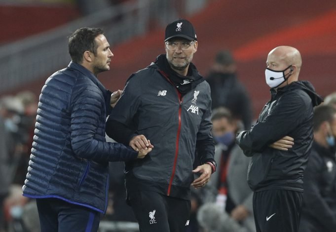 Frank Lampard insists there is no bad blood with Klopp ahead of Sunday fixture