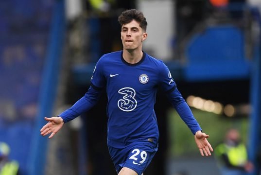 Hansi Flick gives his opinion to Tuchel over Kai Havertz's position at Chelsea