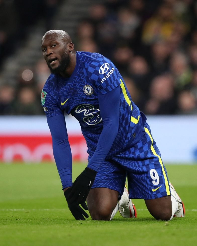 Romelu Lukaku is not getting any service from his teammates