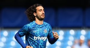 Graham Potter explains why he subbed Cucurella before halftime