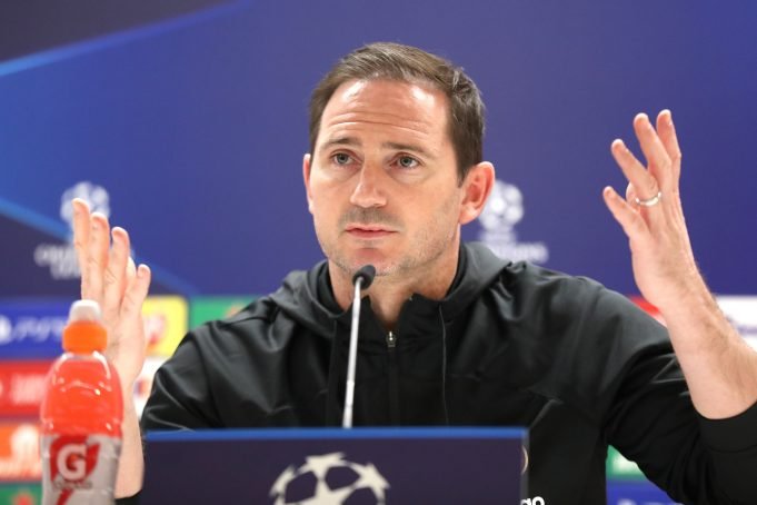 Chelsea's back to back game schedule has left Frank Lampard with less time on training