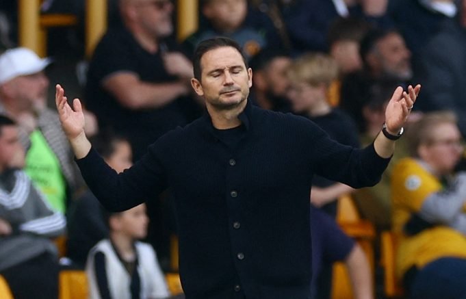 Frank Lampard booed after shocking Brentford defeat