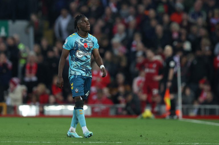 Liverpool fans taunted Chelsea ace Romeo Lavia after being substituted