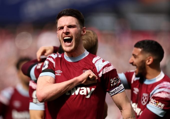 West Ham United prefers to sell Declan Rice to their rival club in London
