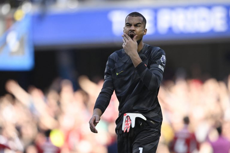 Robert Sanchez has issued heartfelt apology following his red card and defeat to Man United