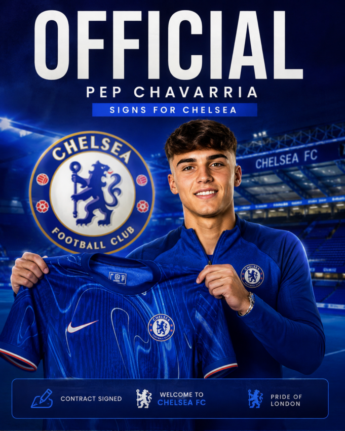 Official: Chelsea sign full-back Pep Chavarria on five-year deal from Rayo Vallecano